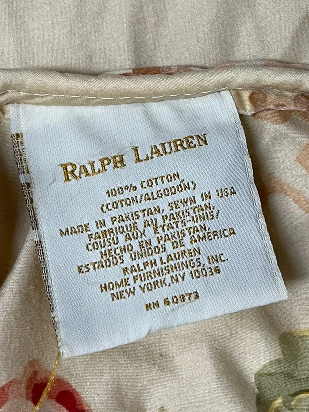 Ralph Lauren Sussex garden full Queen size comforter